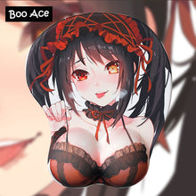 Load image into Gallery viewer, Date A Live Tokisaki Kurumi Anime 3D Oppai Mouse Pad Wrist rest