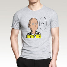 Load image into Gallery viewer, Anime One Punch Hero Saitama Oppai Men T-Shirt