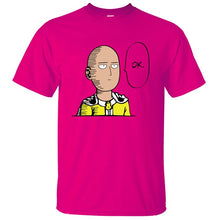 Load image into Gallery viewer, Anime One Punch Hero Saitama Oppai Men T-Shirt