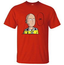 Load image into Gallery viewer, Anime One Punch Hero Saitama Oppai Men T-Shirt