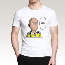 Load image into Gallery viewer, Anime One Punch Hero Saitama Oppai Men T-Shirt